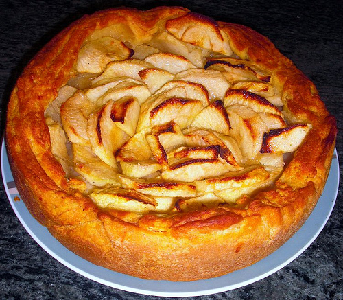 French apple tart