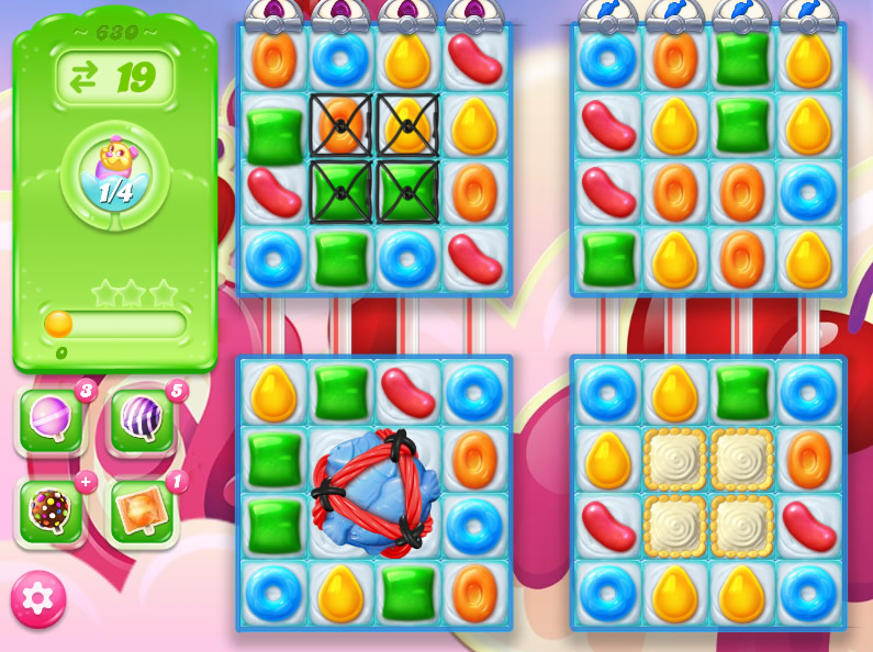 Candy Crush Jelly Saga level 630 Candy Crush Jelly Saga level 630