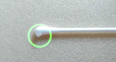 ダブルタップに塗るワセリンの量