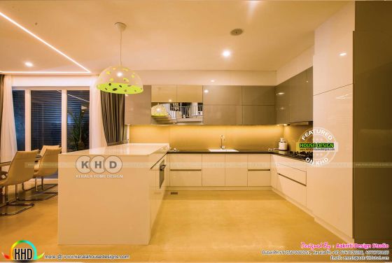 Finished Kerala interior design 2018