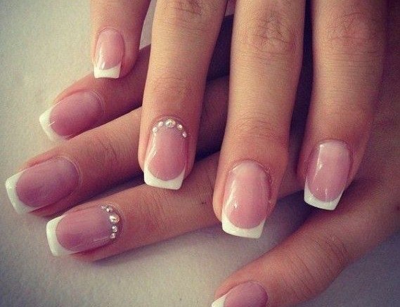 DISEÑOS DE MANICURE PARA NOVIAS MATRIMONIO by maquillajebellezamujer.blogspot.com