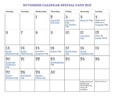 Printable November Calendar One of a kind Times Holiday seasons No cost photo regarding Printable Kids Calendar named Printable November Calendar Distinctive Times Holiday seasons Cost-free