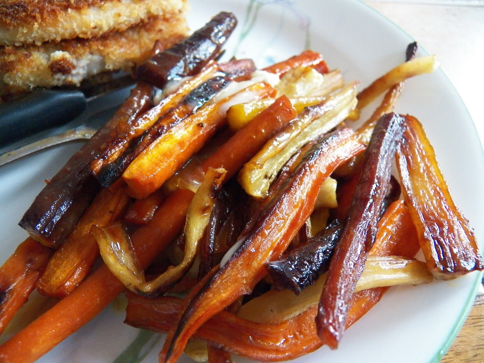 Honey and Garlic Roasted Carrots Sid's Sea Palm Cooking
