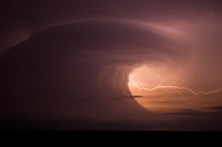 Supercell and Lightning over Nebraska