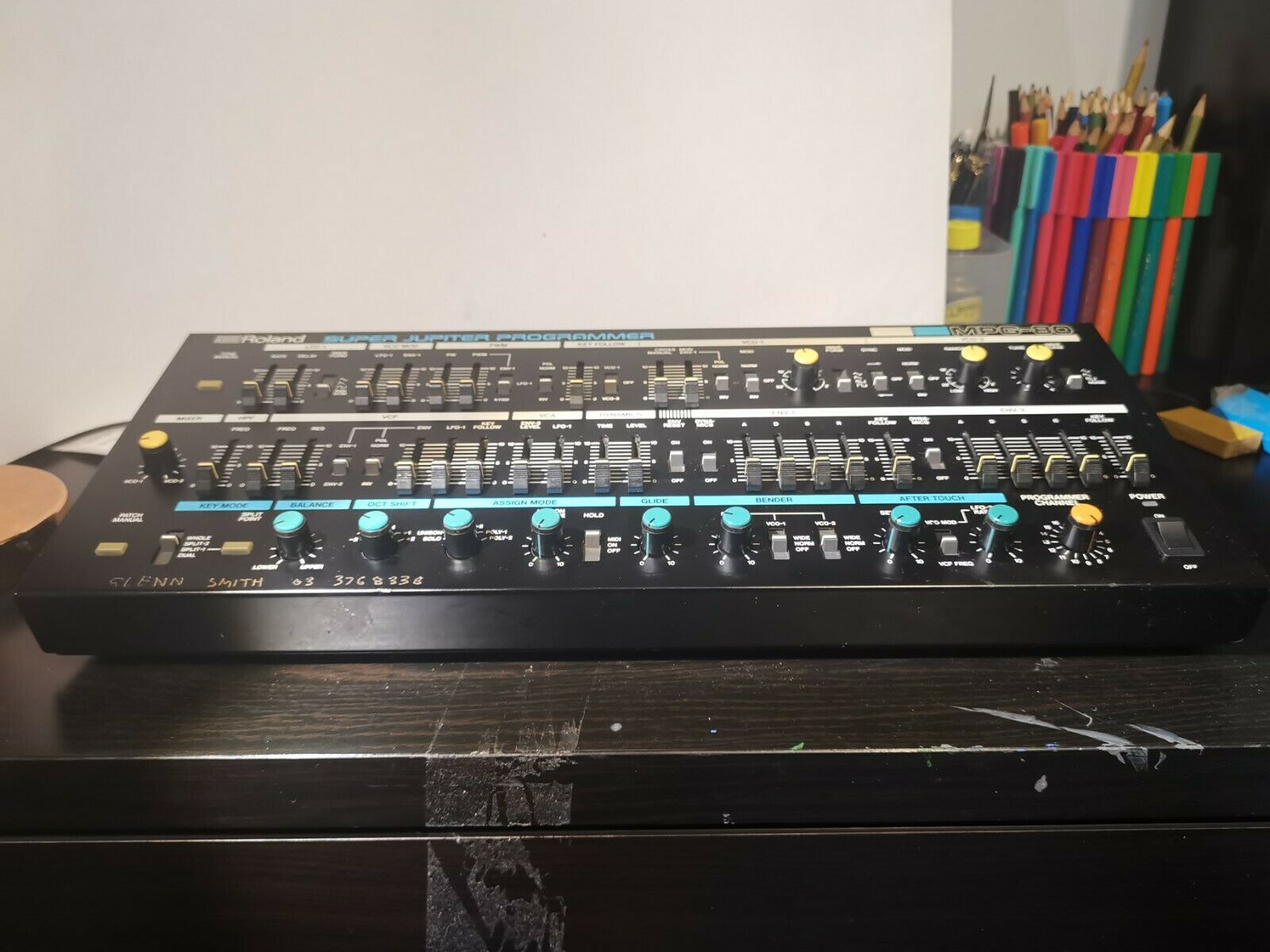 MATRIXSYNTH Roland Super Jupiter MKS80 Analog Synthesizer + MPG80