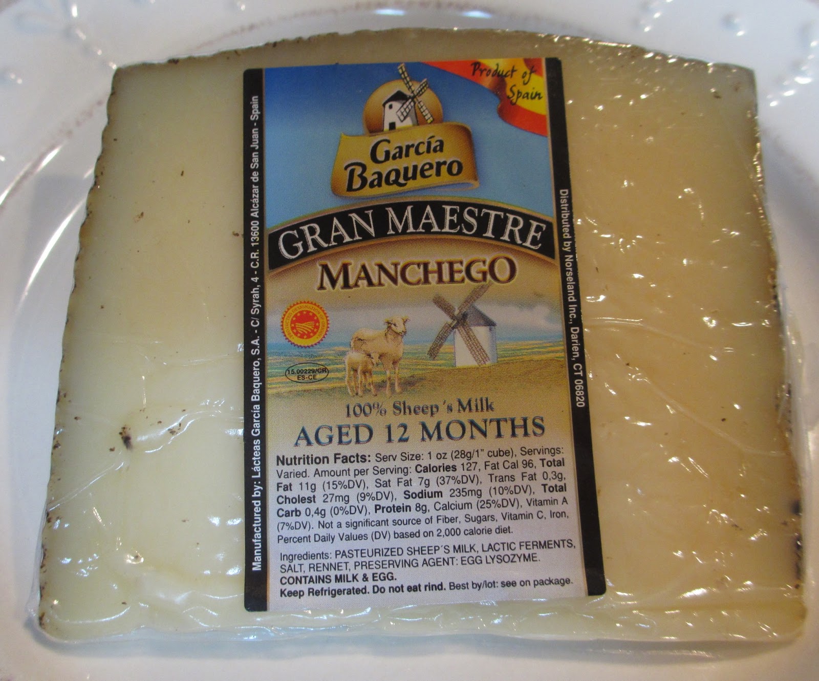 Cannundrums Cheese Manchego