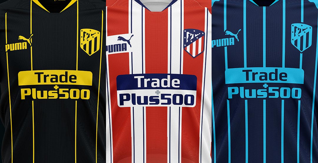 Puma Atlético Madrid Home, & Third Kit Concepts By JPereira - Footy Headlines