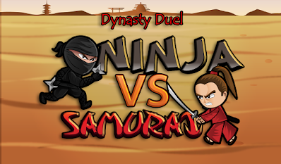 Rivalidad ninja vs samurais en un juego