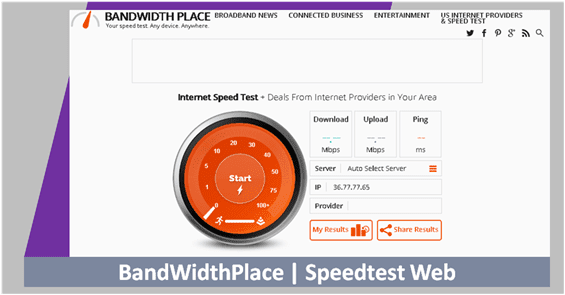 tes kecepatan internet indihome menggunakan website