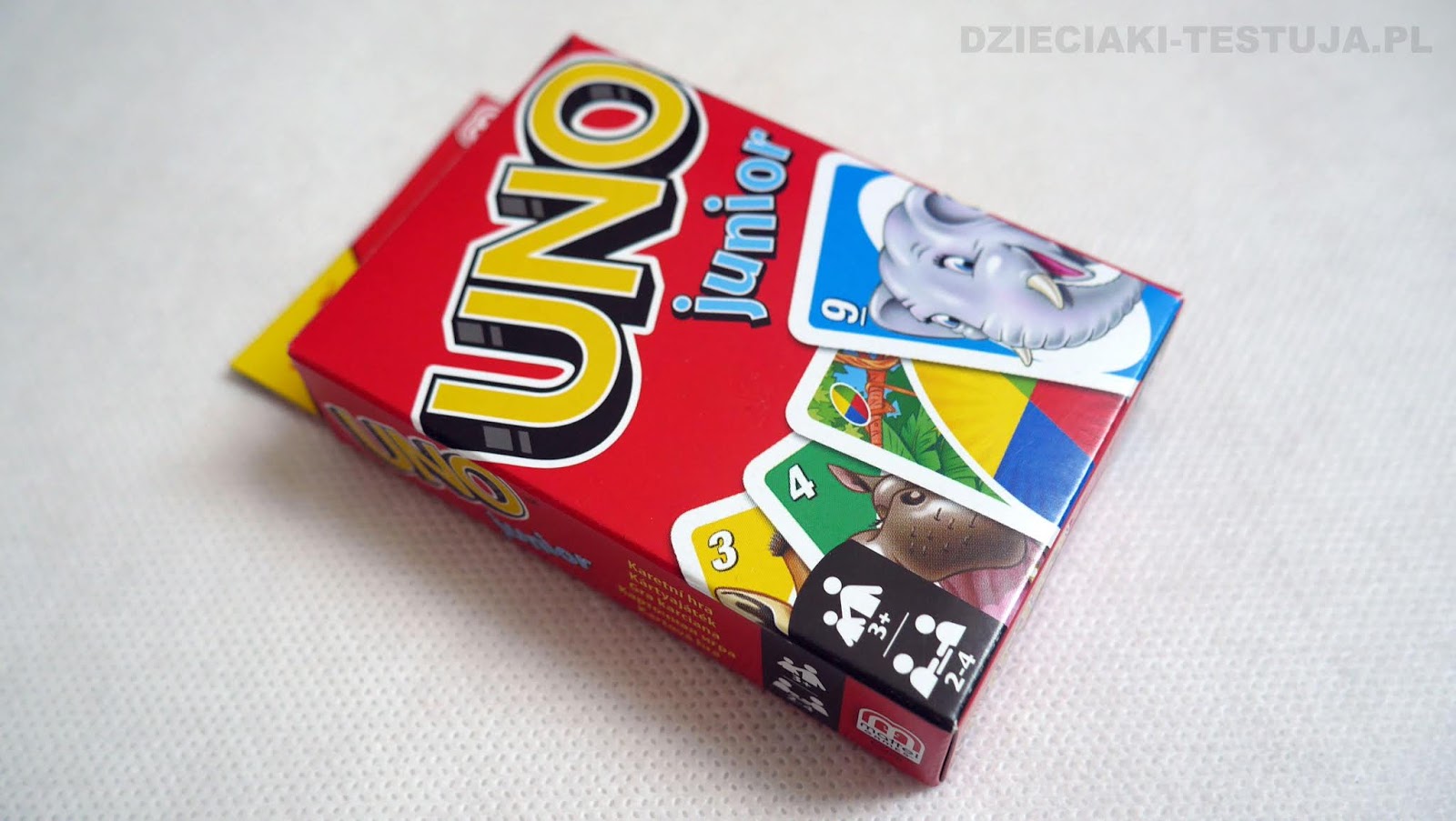 Uno Junior Kolorowa Karcianka Dla Najmlodszych Dzieciaki Testuja Pl Recenzje Zabawek Ksiazek I Gier