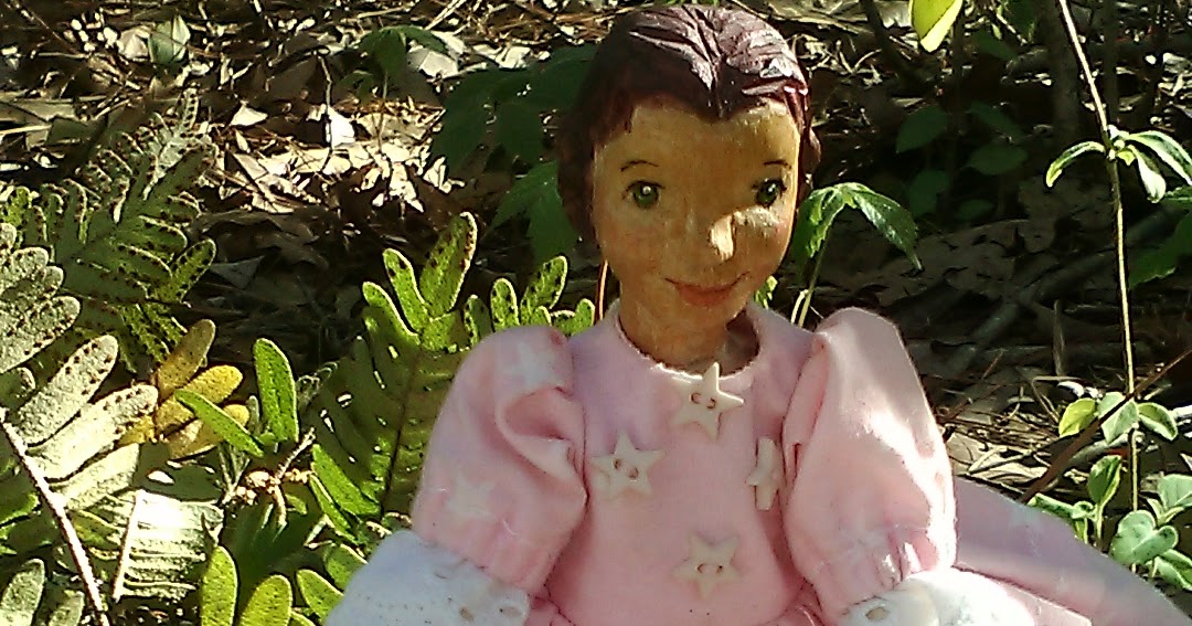 Pioneer Hitty's Isabella gets a Hitty doll