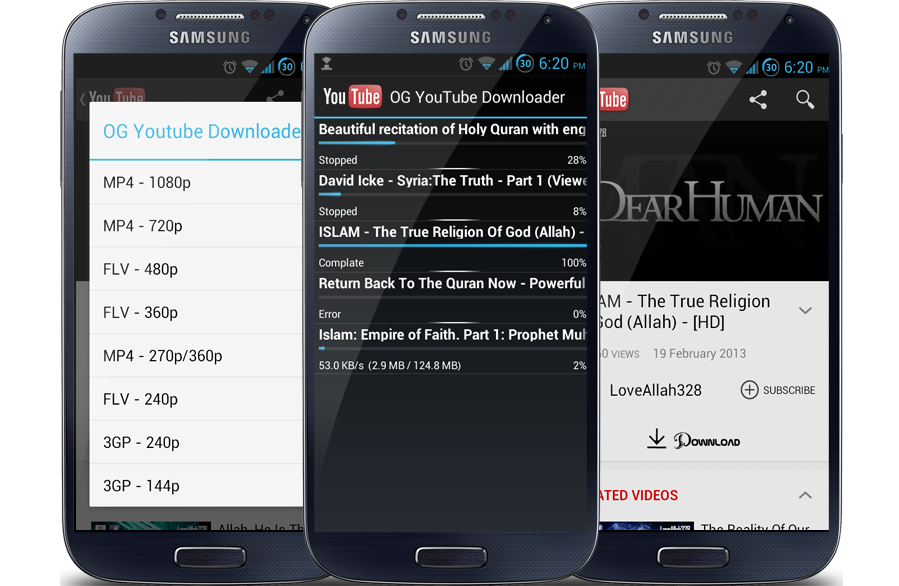 OG YouTube Downloader Google Play Apps