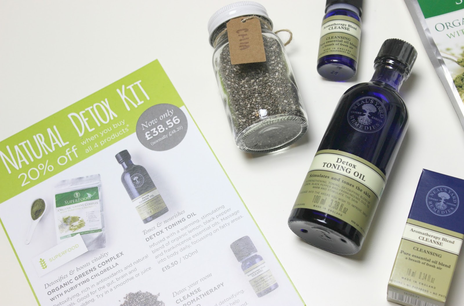 Neal's Yard Remedies Natural Detox Kit | Tattooed Tealady