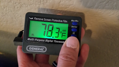 General Tools digital thermometer for fish tanks