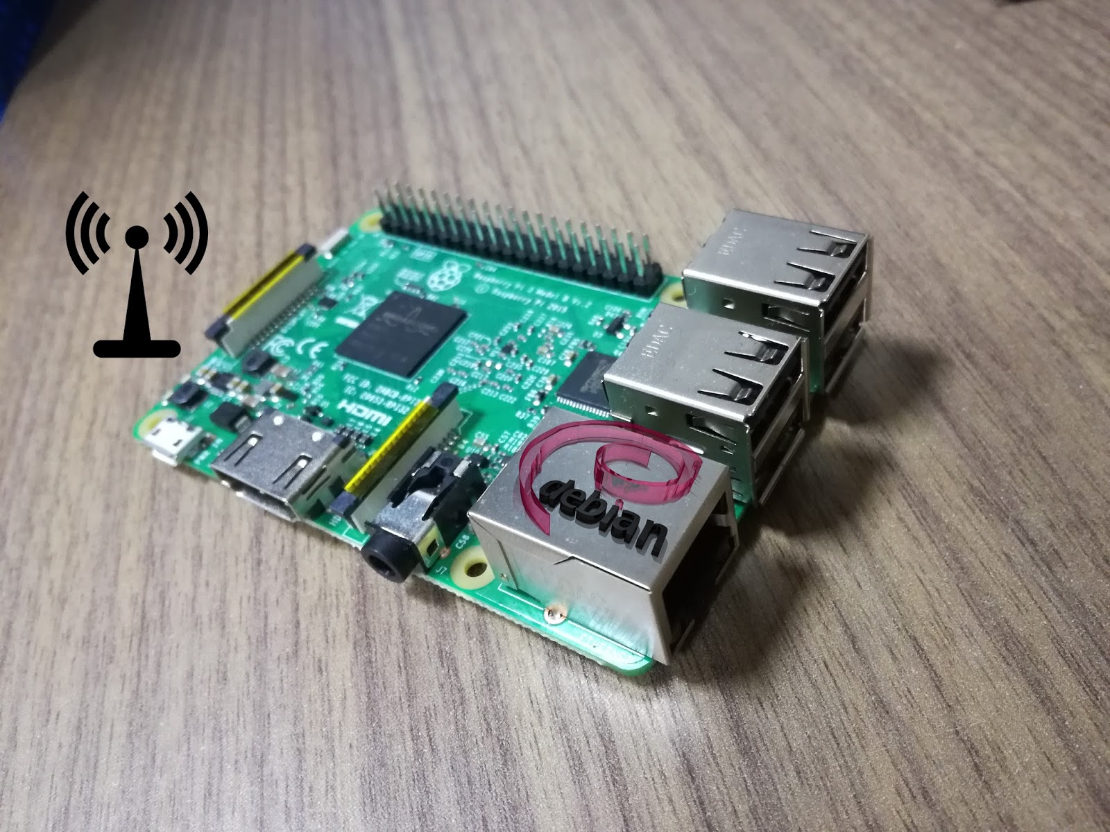 Raspberry PI access point Casa Bacciglieri Bedeschi