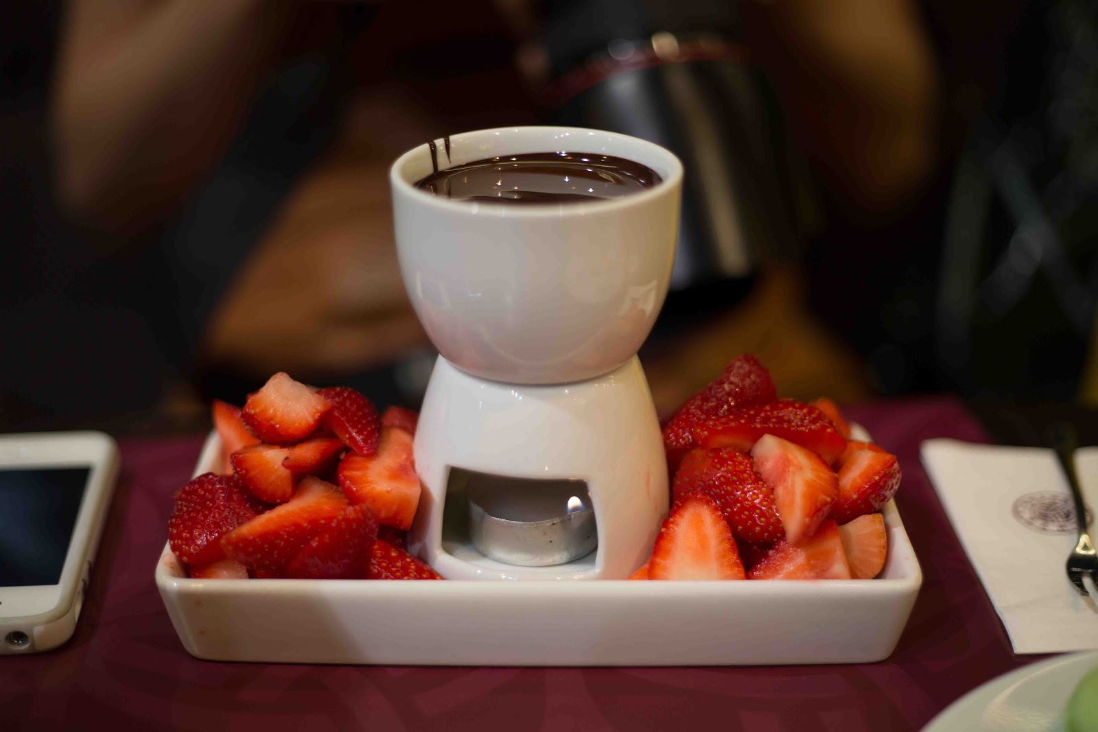 Markus's Photo Blog Popping in for chocolate fondue