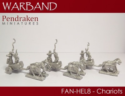 FAN-HEL8 – 3 x Chariots with drivers and riders