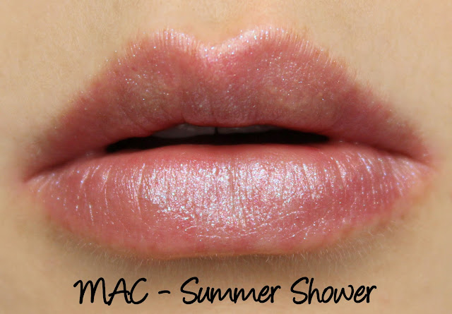 MAC MONDAY | Fashion Flower - Summer Shower Lipstick Swatches & Review