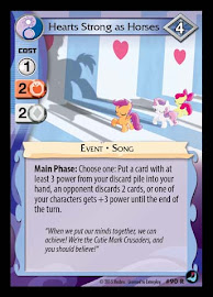 My Little Pony Hearts Strong as Horses High Magic CCG Card