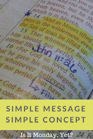 Simple Message of Salvation