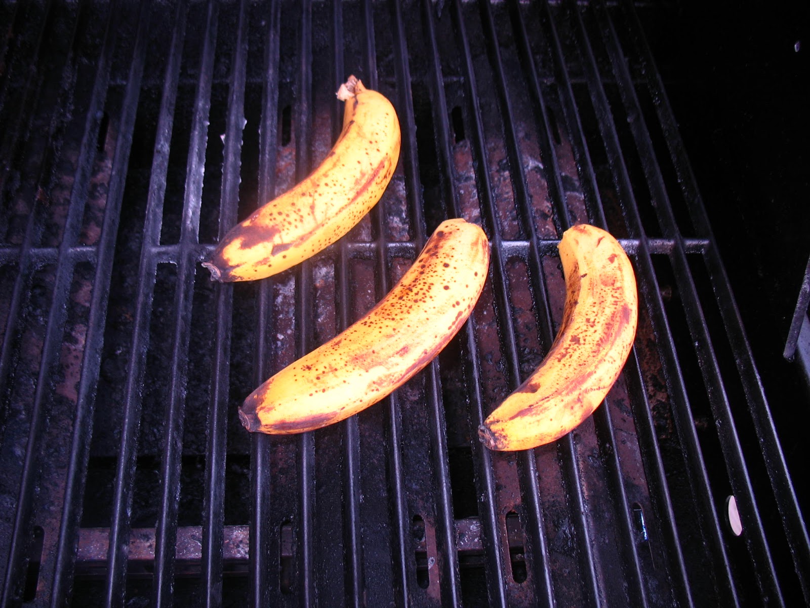 Bananas on the barbecue