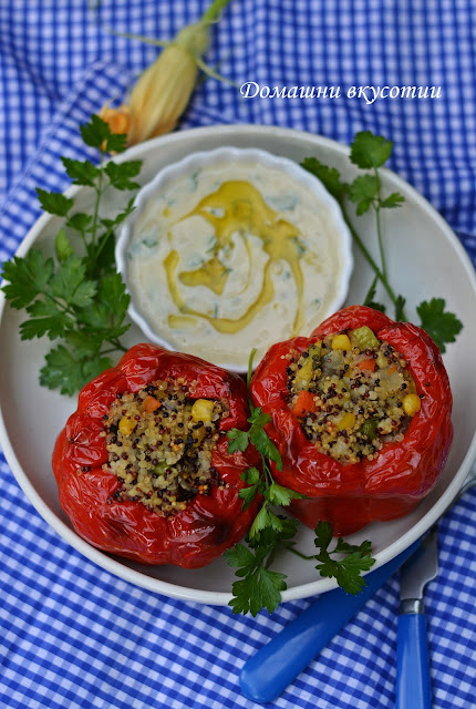 Пълнени камби с киноа