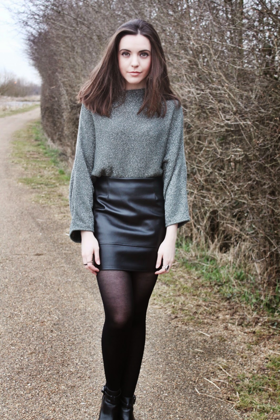My Leather Asos Skirt | Glorious Chic