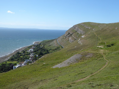 Great Orme - western side, looking north to the sea.