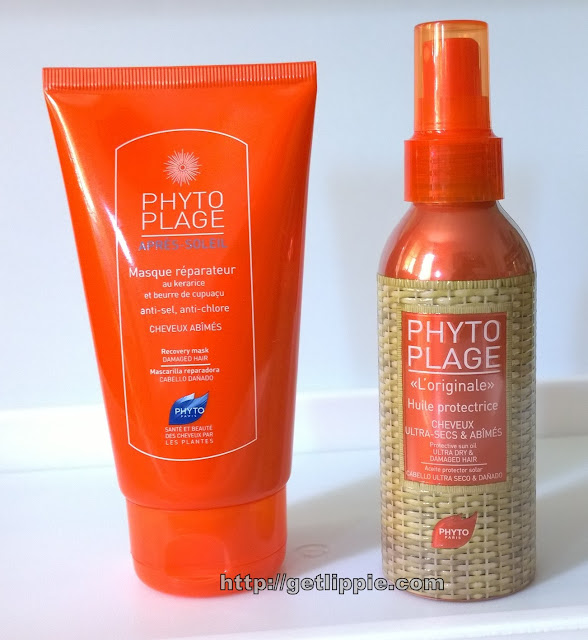 Phytoplage Sun Protectant Hair Oil and Recovery Mask Get Lippie