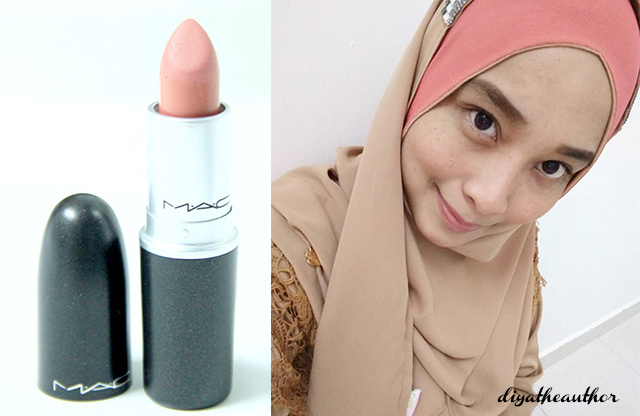 Bibir Nampak Cantik Semulajadi Dengan Lipstick Matte Nude MAC 1