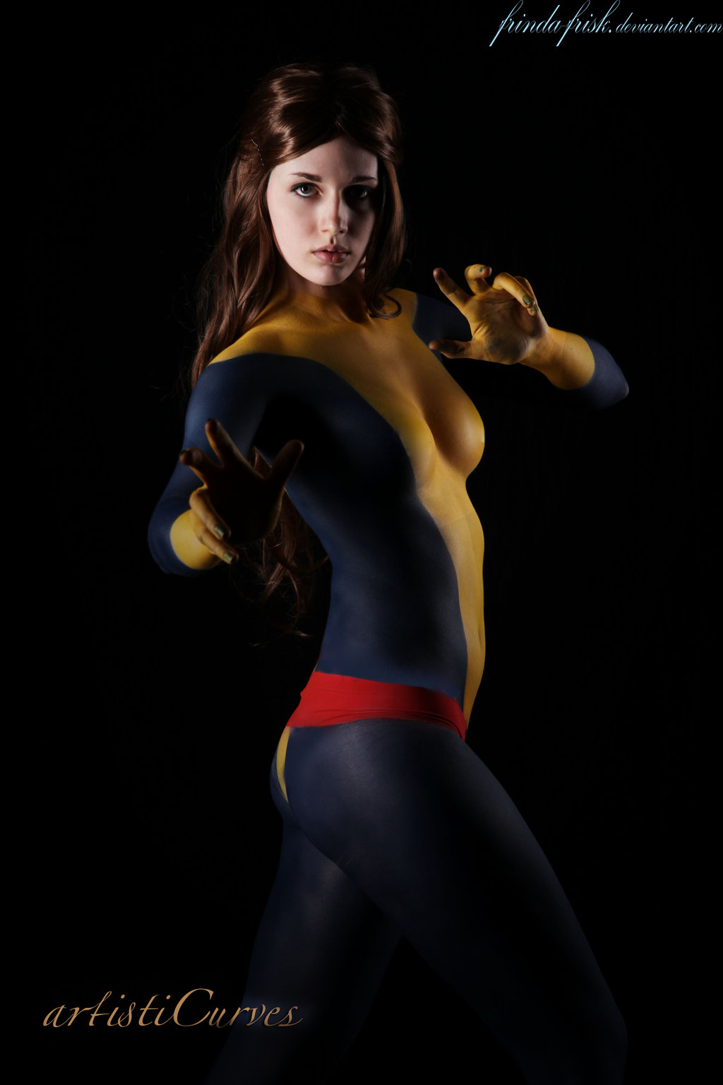 16 Cosplay Girls Body Paint Creative Cosplay Designs
