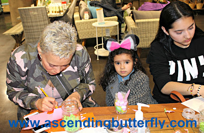 March 2017 DIY Easter Treat Jars Workshop, Cost Plus World Market Brooklyn, NY 
