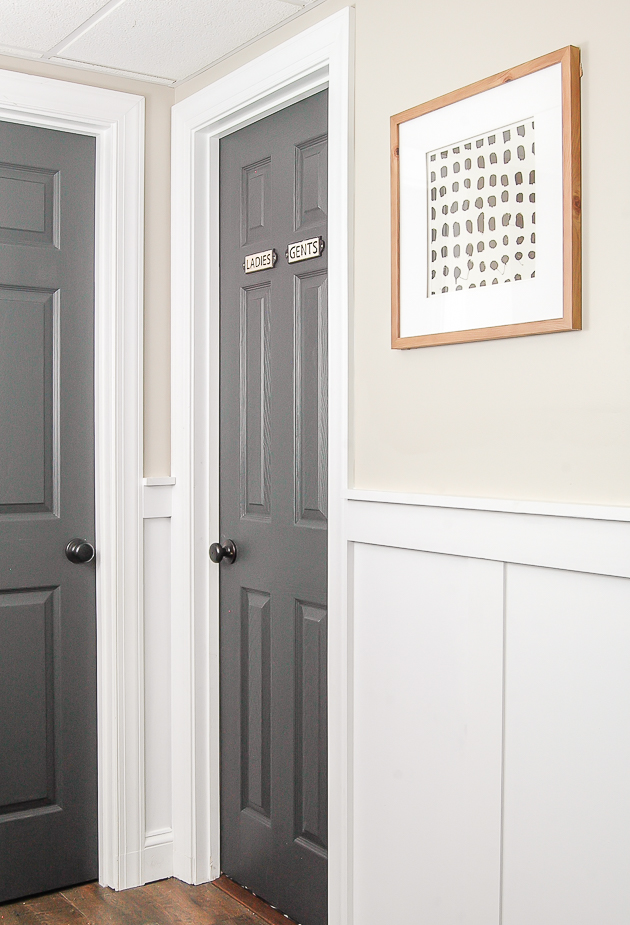 Vintage Modern Bathroom one room challenge reveal: gray and white vintage modern bathroom Vintage Modern Bathroom one room challenge reveal: gray and white vintage modern bathroom
