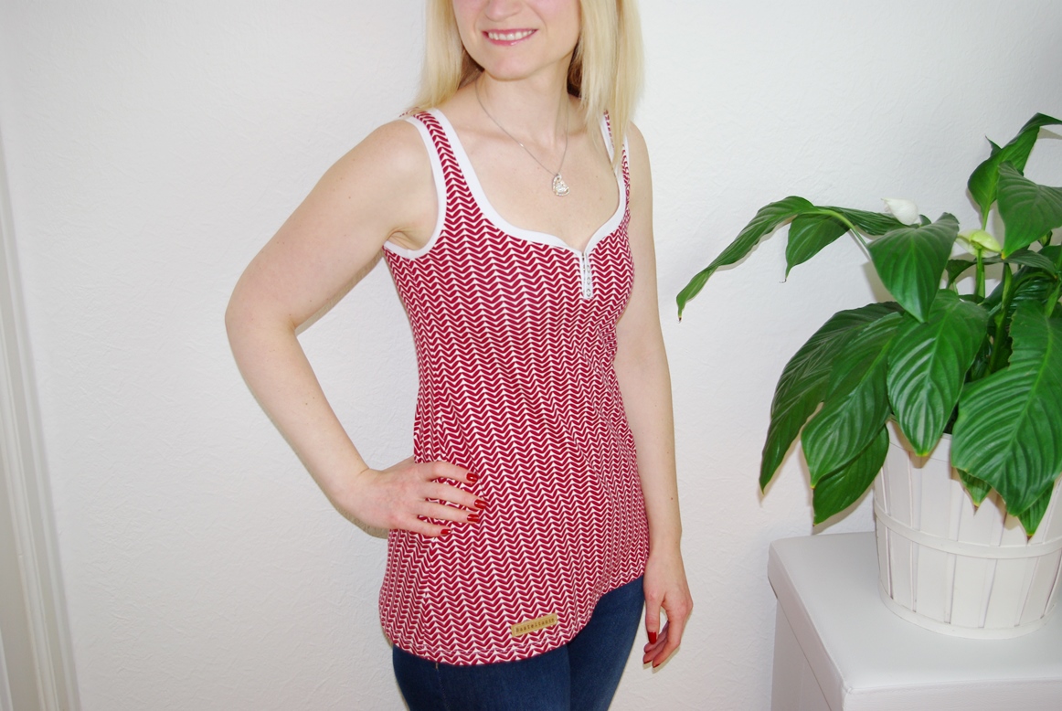 Lupita Milchmonster Lupita Milchmonster Top mit Herzausschitt nähen
