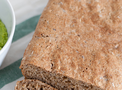 Chleb pełnoziarnisty - ekspresowy przepis