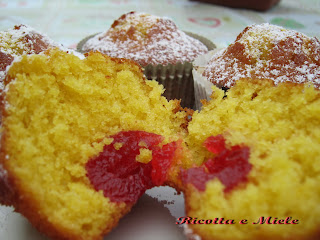 muffin all'arancia e miele/ muffin a la naranja y miel