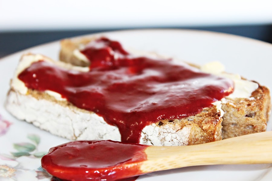 MERMELADA LIGHT DE FRESAS Y CACAO PURO {CON THERMOMIX}