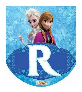 Banderines para Fiesta de Frozen para Descargar Gratis. Free Download Frozen Banners.