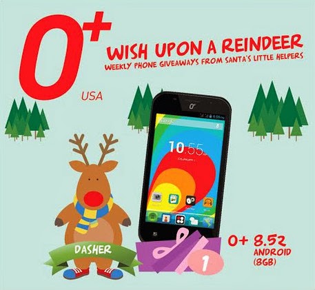 OPlus Android Smartphones, O+ Wish Upon A Reindeer Giveaway