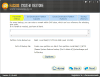 Eassos System Restore Full version Screenshot 2