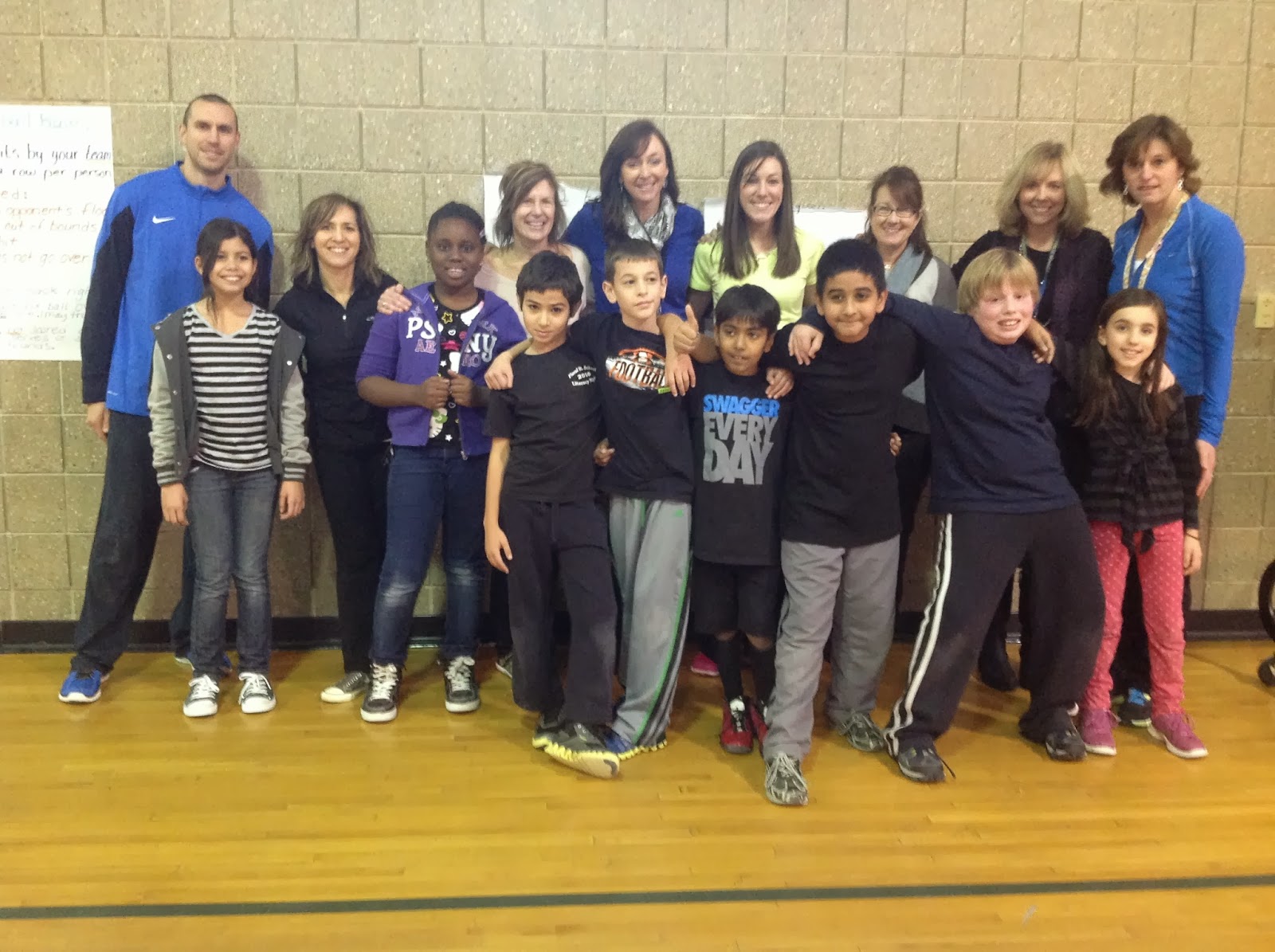 Floral Street School Physical Education 4th Grade Volleyball Tournament