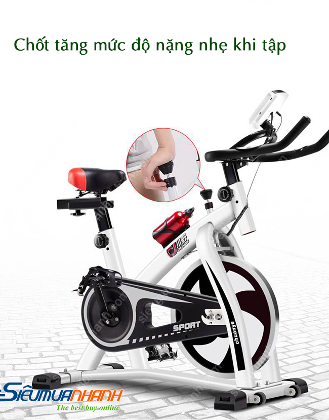 Xe đạp tập thể dục Spin Bike chính hãng 1461337531044