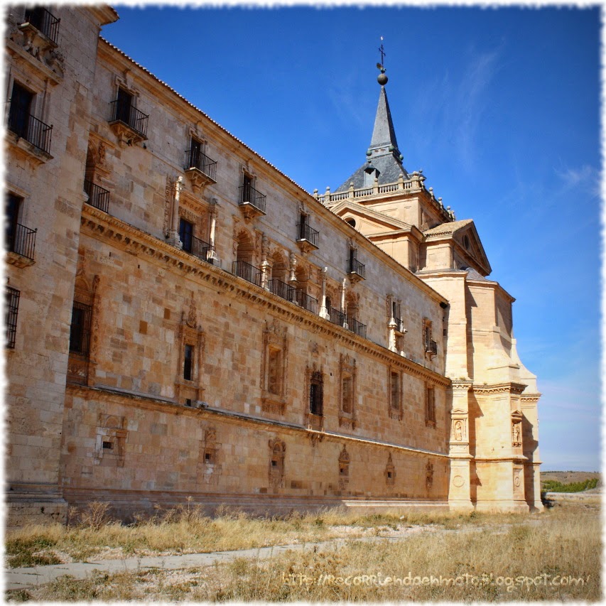 fachada este, monasterio de Uclés