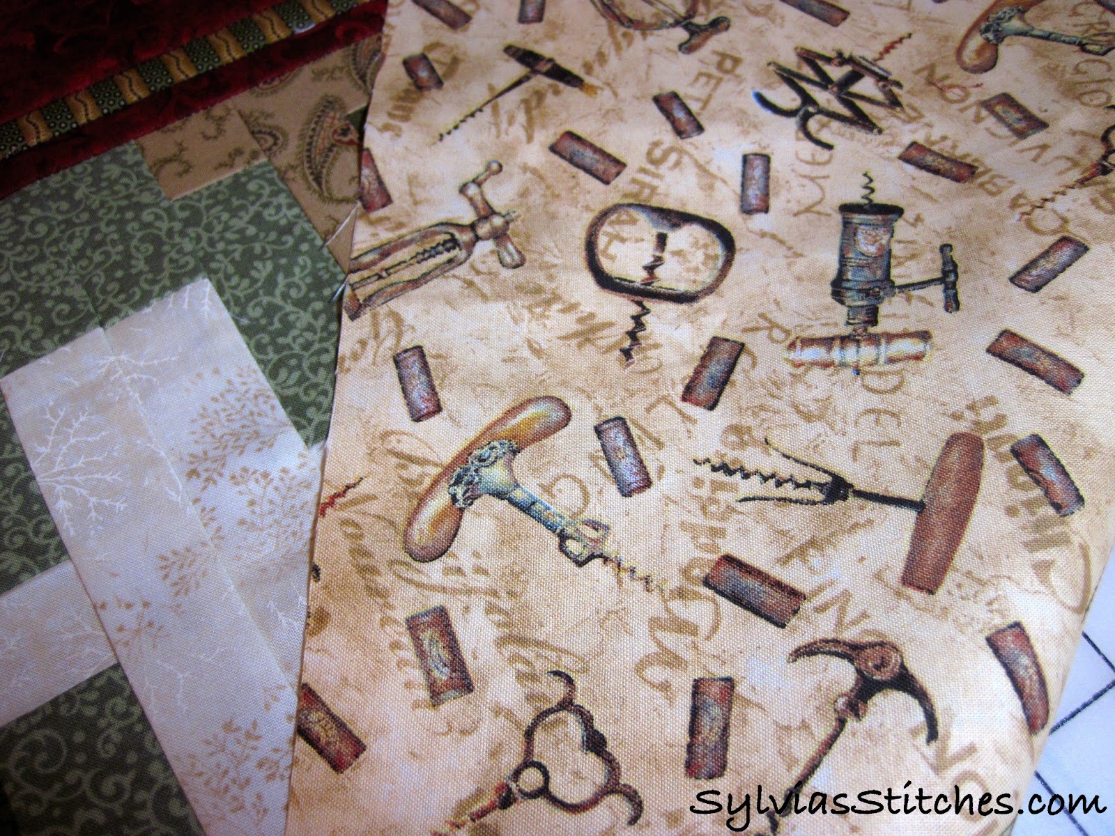 FNWF Maze Table Runner Sylvia's Stitches