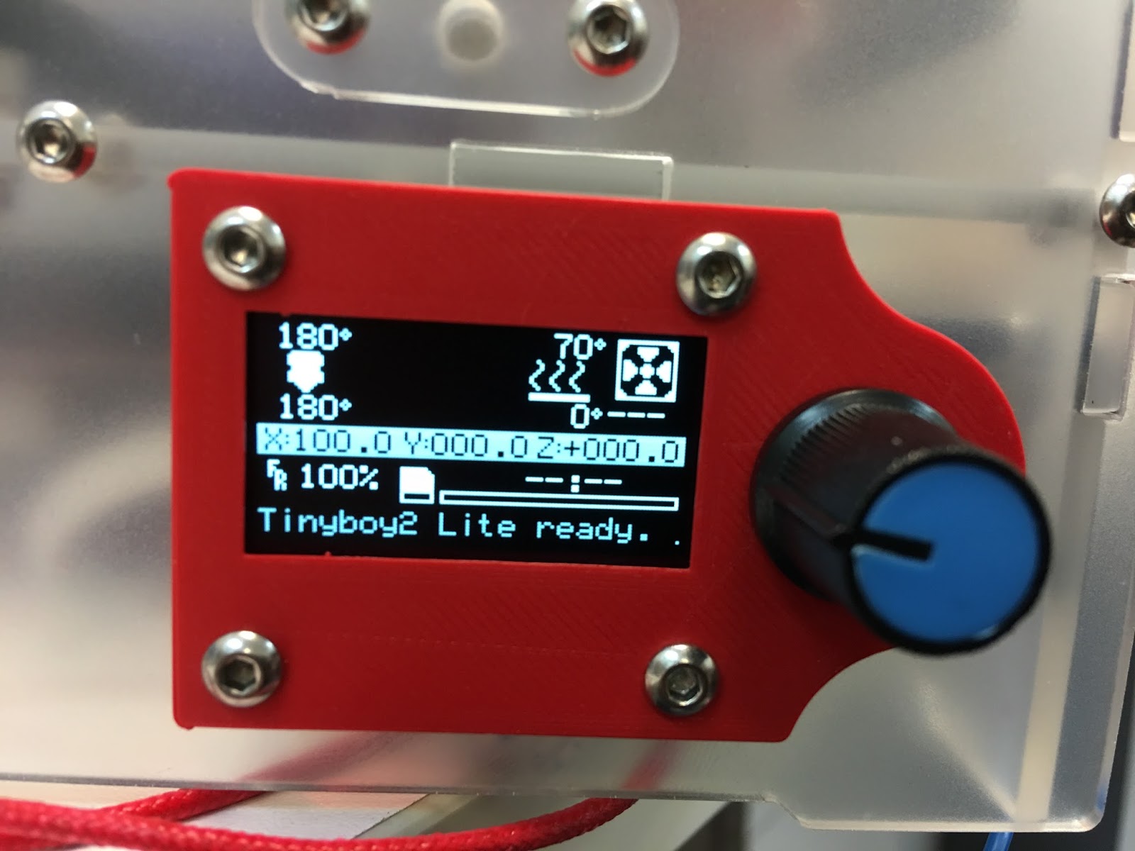 TinyBoy Education Project Zaxis 0 level calibration