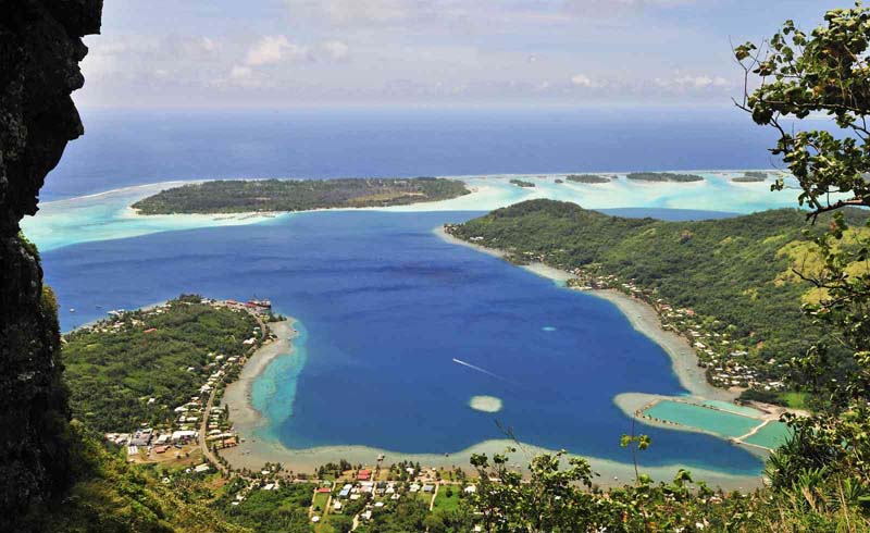 Vaitape, Bora Bora, French Polynesia, South Seas