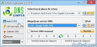 DNS Jumper - dns server aply