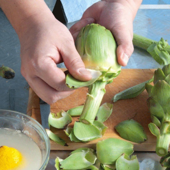 Πως καθαρίζουμε σουπιά – καλαμάρι – γαύρο – ντομάτα – αγκινάρα