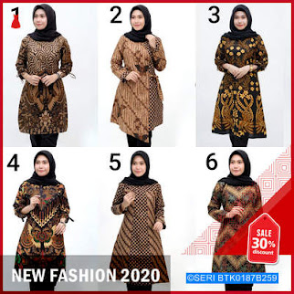 BTK0187B259 Batik Dianputri Dress BMGShop