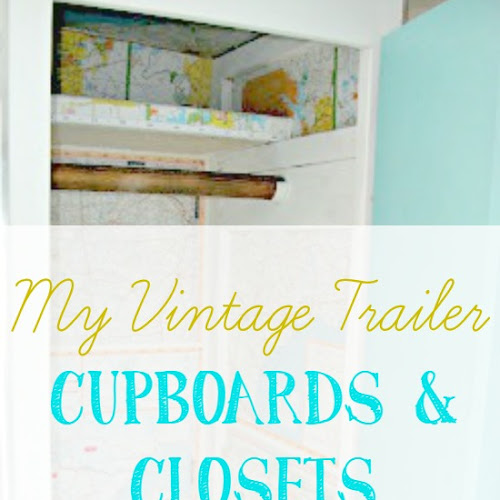 My Vintage Trailer - Cupboards and Closets